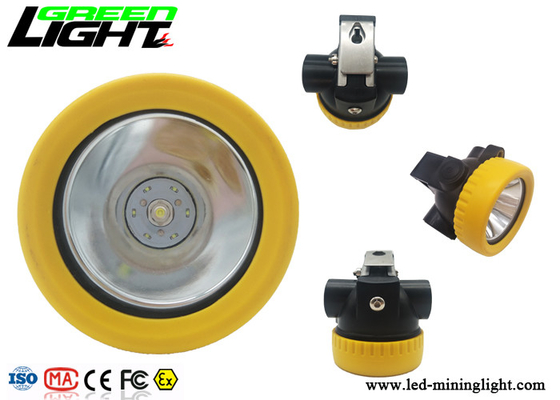 LED Light Miners Cap Cap لامپ اندازه کوچک 5000lux 2.2Ah ظرفیت باتری