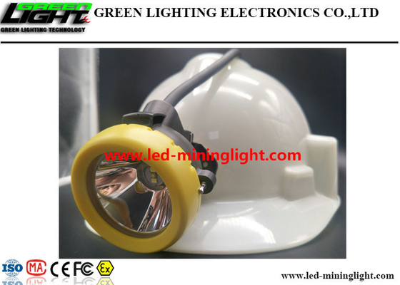 چراغ درپوش معدنچی LED سبک 10000lux 7.8Ah یون لیتیوم با درپوش دکمه سیلیکون