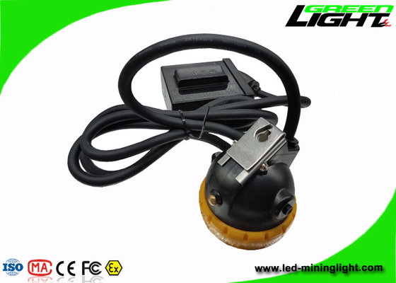 Silicon Button Touch LED Mining Light 10000lux Cap Lamp 7.8Ah Li - Ion باتری