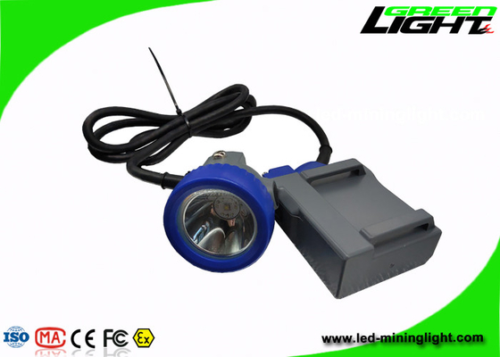 چراغ معدن LED شارژ USB 10000lux Cap Lamp 6.6Ah باتری قابل شارژ لیتیوم یونی