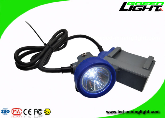 چراغ معدن LED شارژ USB 10000lux Cap Lamp 6.6Ah باتری قابل شارژ لیتیوم یونی