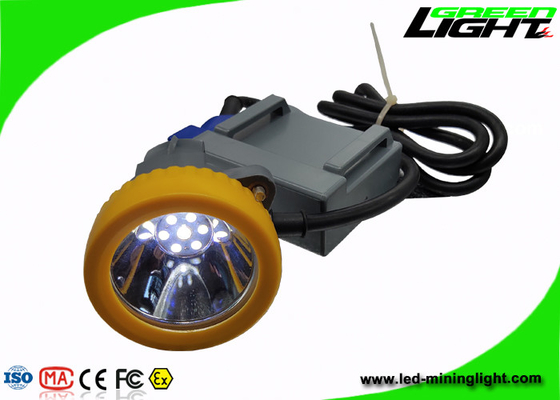 15000lux IP68 LED Mining Light Cap Lamp 6.6Ah Li - باتری یونی با شارژ USB
