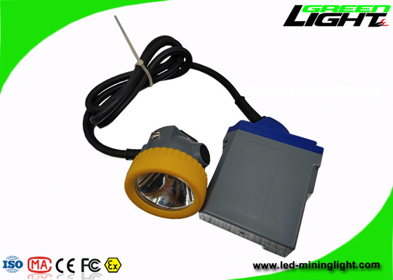 15000lux IP68 LED Mining Light Cap Lamp 6.6Ah Li - باتری یونی با شارژ USB