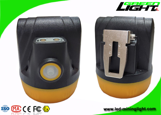 چراغ جلو کلاه سخت باتری 3.8 آمپر ساعتی ، چراغ جلو معدنچی قابل شارژ ضد آب IP68