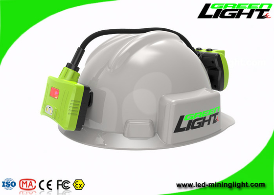 LED LED Miners Cap Lamp 3.7V Head Protection 18000lux روشنایی بالا