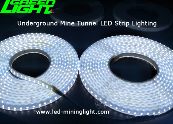تونل زیرزمینی چراغ های نوار سفید و سفید گرم ضد انفجار 60 LED نصب شده آسان