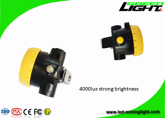 4000lux GL2-A چراغ درپوش معدن ذغال سنگ برای کلاه سخت بی سیم IP 67 زیر گروه