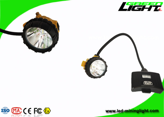 چراغ جلو قابل شارژ با سیم پرتو 15000lux GLS12-A با چهار حالت روشنایی