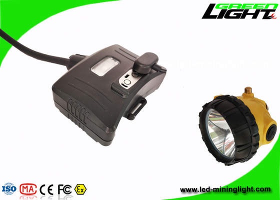 چراغ جلو قابل شارژ با سیم پرتو 15000lux GLS12-A با چهار حالت روشنایی