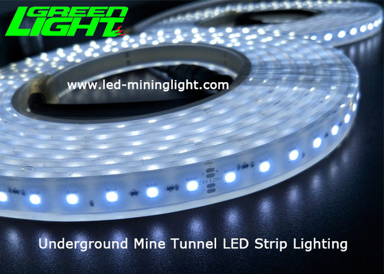 چراغ های نوار انعطاف پذیر LED مقاوم در برابر ضربه 5500k برای رطوبت محیط زیرزمینی
