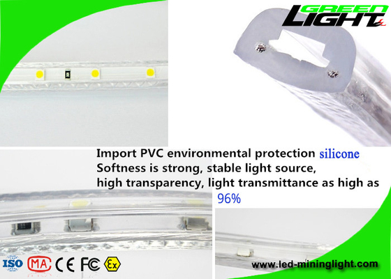 چراغ نوار انعطاف پذیر LED Super Bright Smd Outdoor 5500K-6000k 16W / M مقاوم در برابر آتش