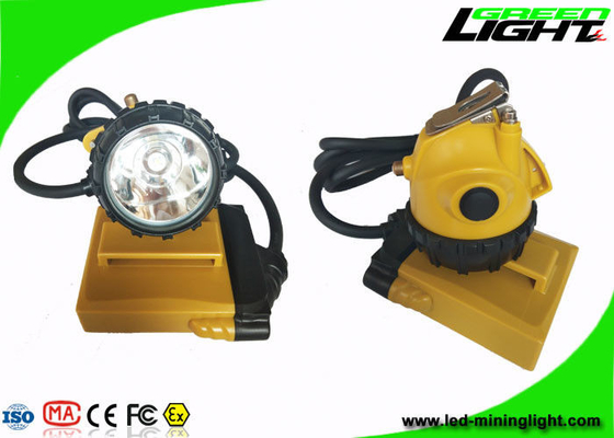 چراغ معدن LED مواد PC 4 سطح 10.4Ah IP68 Gl12-A با روشنایی بالا 25000lux