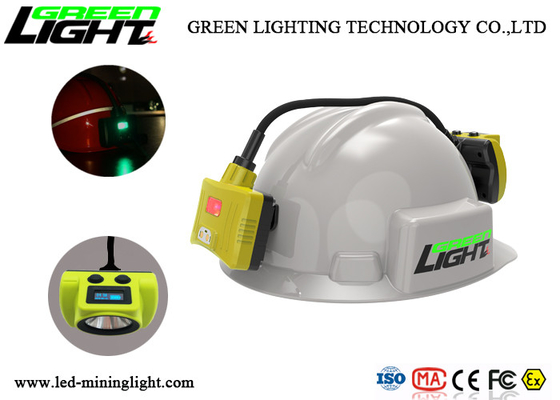 چند منظوره بی سیم LED Miners Cap Lamp 358lum 3.7V برای ایمنی در زیر زمین
