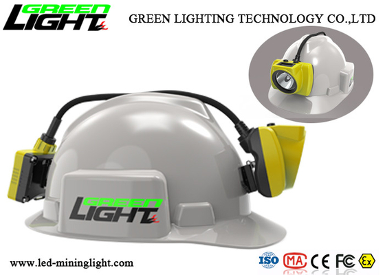 چند منظوره بی سیم LED Miners Cap Lamp 358lum 3.7V برای ایمنی در زیر زمین