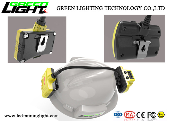 چند منظوره بی سیم LED Miners Cap Lamp 358lum 3.7V برای ایمنی در زیر زمین