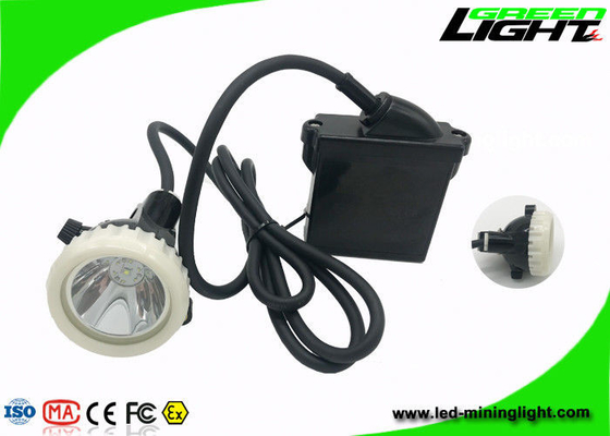 چراغ استخراج زغال سنگ ایمنی ایمنی 10000lux GL5-B قابل شارژ باتری 6.6Ah Li - یون
