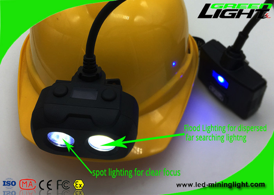چراغ عقب LED قابل شارژ با پرتو دوگانه IP68 چراغ ضد آب با کری LED 15000lux