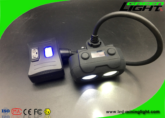 چراغ عقب LED قابل شارژ با پرتو دوگانه IP68 چراغ ضد آب با کری LED 15000lux