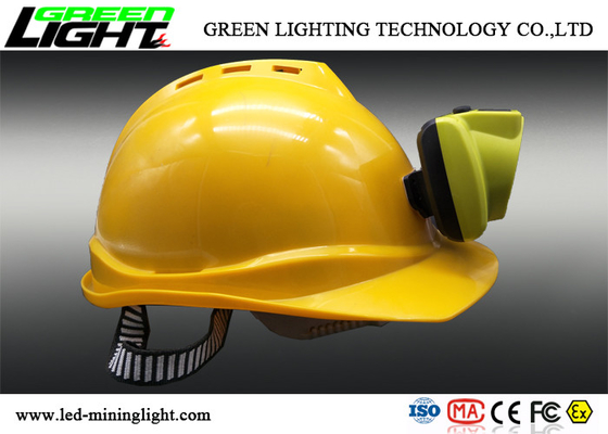 صفحه نمایش OLED بی سیم ماینرها Cap Lamp 18650 6800mA پشتیبانی از ظرفیت باتری شارژ USB