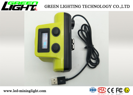 صفحه نمایش LED 18000 Lux 385 Lum قابل شارژ معدن قابل شارژ صفحه نمایش همه در یک بخیه