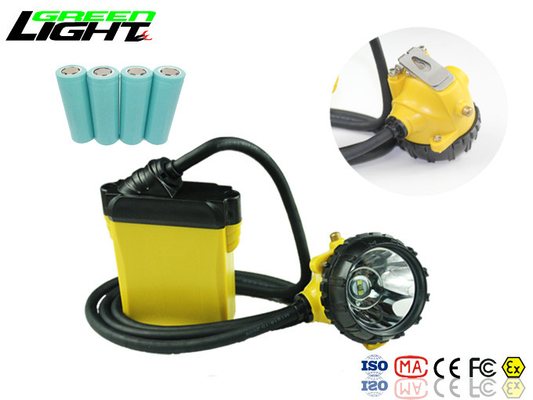 25000 Lux Brightness Miners کلاه ایمنی لامپ آلومینیومی فنجان نور منبع کری