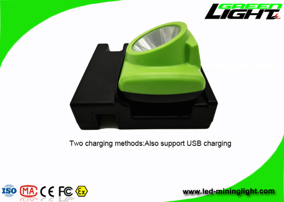CREE LED Mining Helmet Light با روشنایی بالا صفحه نمایش OLED بی سیم 25000lux