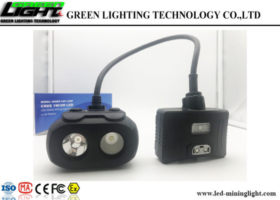 چراغ درپوش LED دو پرتو ، چراغ های استخراج ذغال سنگ با صفحه نمایش OLED
