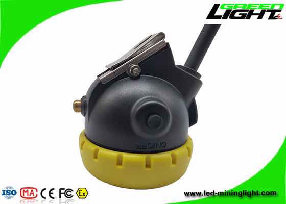 روشنایی 10000lux Mining Cap Lights سیستم های روشنایی خطرناک معدن زیرزمینی