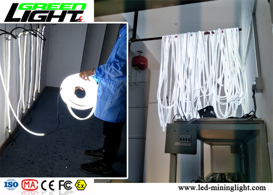 چراغ نواری نوار چراغ سفید گرم 60 LED SMD5050 برای روشنایی منطقه خطرناک / ایمن