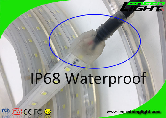 Sillicone Material 12v LED چراغ نوار انعطاف پذیر SMD 5050 IP68 ضد آب 50/60 هرتز