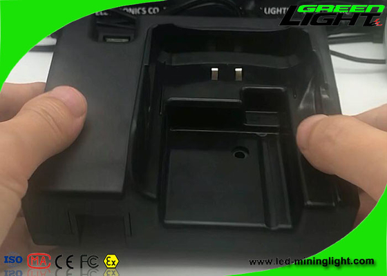 چراغهای معدن بی سیم روشنایی 13000lux ، چراغ سر شکار 1.78W Msha تأیید شده است