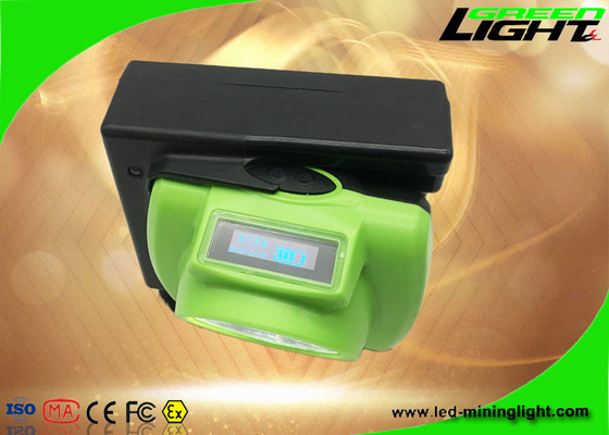 چراغهای معدن بی سیم روشنایی 13000lux ، چراغ سر شکار 1.78W Msha تأیید شده است