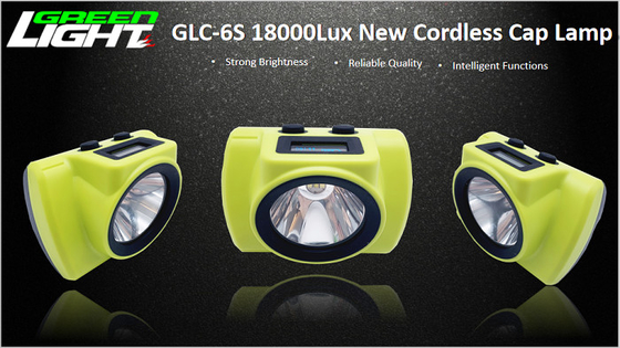صفحه کوچک LED شارژی چراغ جلو 25000lux GLC-6S OLED صفحه برای آرم زمان