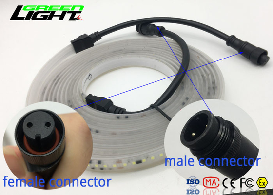 5050 SMD ولتاژ کم چراغ نوار چراغ ضد آب IP68 AC 24V-36V برای روشنایی معدن
