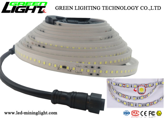 چراغ نوار انعطاف پذیر DC 24V LED مقاوم در برابر ضربه در برابر نگهداری سیلیکون سفید