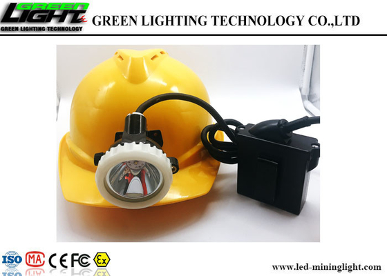 ذغال سنگ شارژ سنتی LED Miners Cap Lamp 146LUM 6.6Ah 1200 Circuit Battery