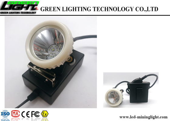 ذغال سنگ شارژ سنتی LED Miners Cap Lamp 146LUM 6.6Ah 1200 Circuit Battery
