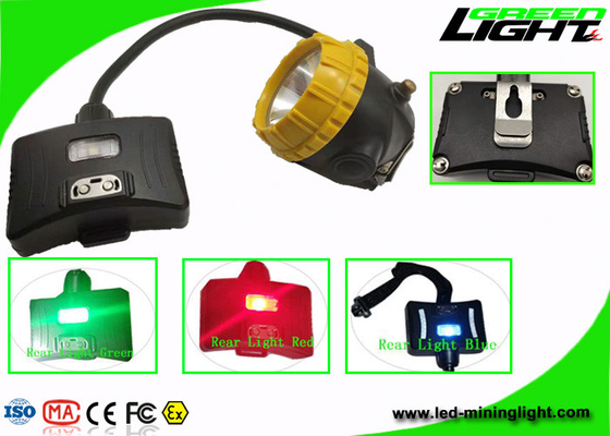 چراغ جلو LED شارژی باتری پاناسونیک 6.8Ah با طناب ایمنی هشدار کم مصرف