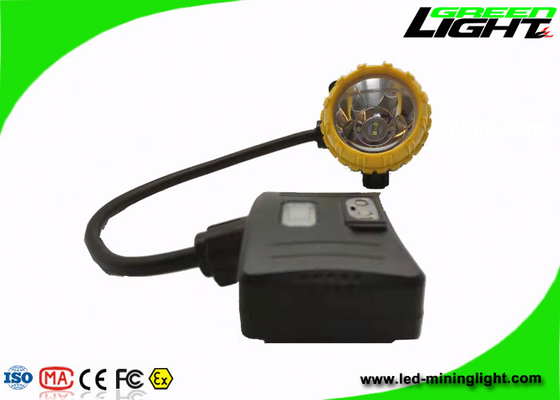 چراغ جلو LED شارژی باتری پاناسونیک 6.8Ah با طناب ایمنی هشدار کم مصرف