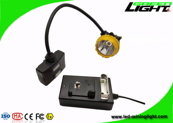 چراغ جلو LED شارژی باتری پاناسونیک 6.8Ah با طناب ایمنی هشدار کم مصرف