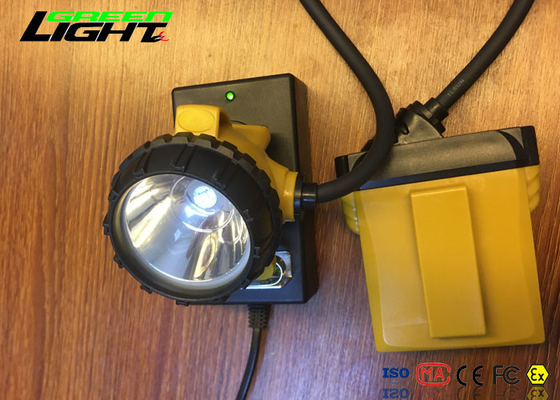 ضد آب Ip68 قابل شارژ چراغ کلاه سخت چراغ جلو ، چراغ جلو با قدرت بالا برای اجرا