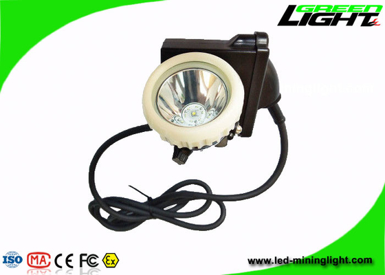 4000lux Mining Cap Corded Lamp چراغ های اضطراری صنعتی IP67 1200 باتری سیکل