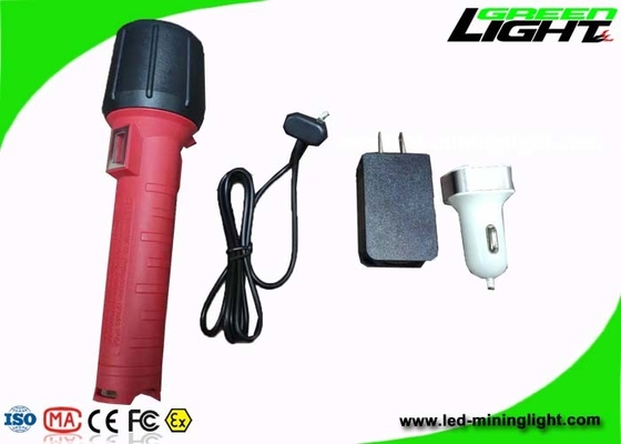 1300lum LED چراغ قوه مشعل مقاوم در برابر شعله 25000Lux Uv Black ضد آب IP68