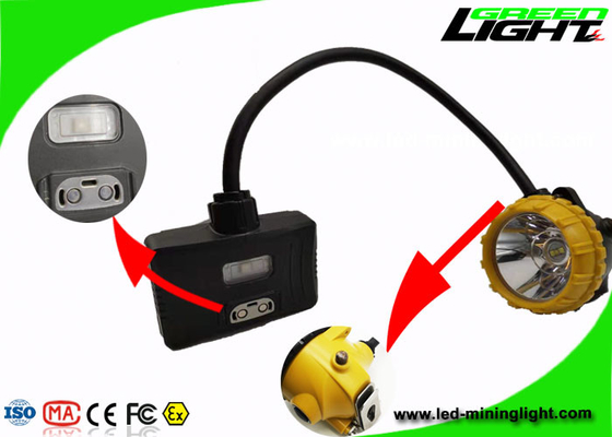 چراغ های هشدار دهنده چراغ معدن نیمه سیم دار روشنایی 15000lux بسته باتری پاناسونیک