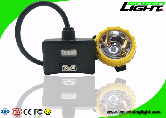 چراغ های هشدار دهنده چراغ معدن نیمه سیم دار روشنایی 15000lux بسته باتری پاناسونیک