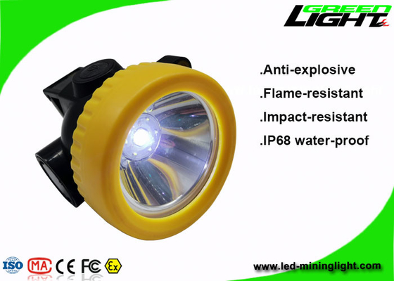 چراغ درپوش معدن بی سیم Head Cap LED Light Helmet ظرفیت 2.2ah باتری
