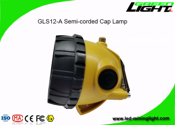 چراغ های درپوش معدن بی سیم LED 15000lux 1.7W با عملکرد هشدار کم قدرت