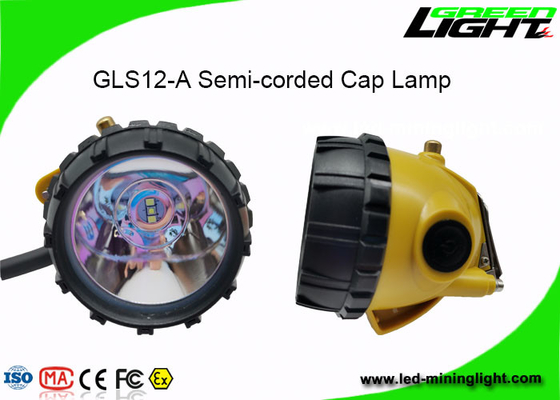 چراغ های درپوش معدن بی سیم LED 15000lux 1.7W با عملکرد هشدار کم قدرت
