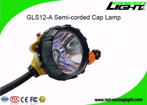 چراغ های درپوش معدن بی سیم LED 15000lux 1.7W با عملکرد هشدار کم قدرت