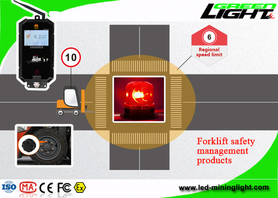چراغ درپوش ایمنی UWB ABS LED Miners Cap Safety